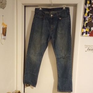 Bullhead Blue Straight Jeans Classic Style